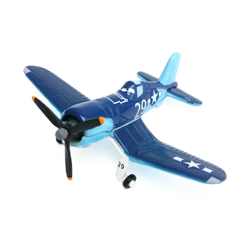Jigsaw 29 Disney Pixar самолет Дасти Crophopper El Chupacabra шкипер Ripslinger Металлический Литой самолет детские игрушки для мальчиков - Цвет: Jigsaw 29