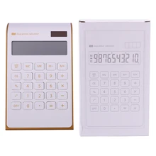 Калькулятор солнечный калькулятор двойной мощности компьютер 10 разрядный солнечный калькулятор, двойной мощности