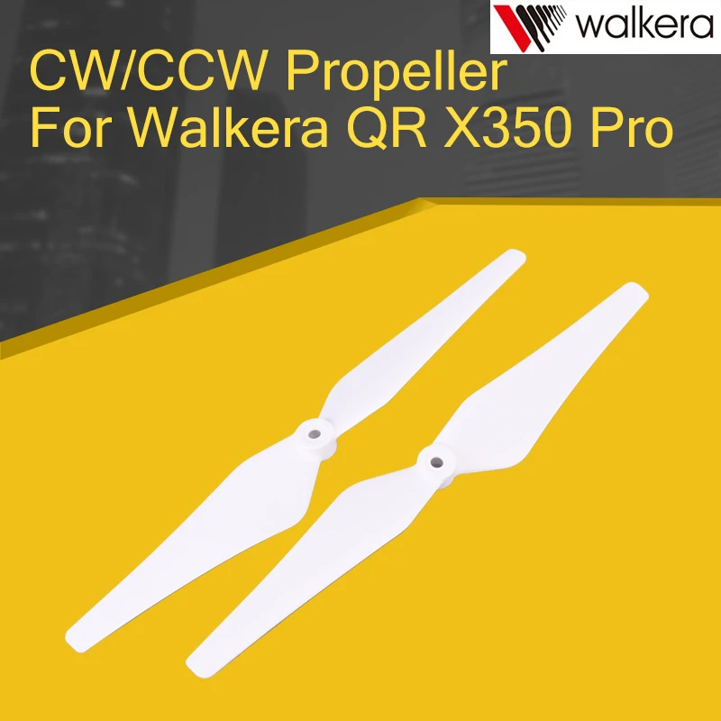 2PCS Upgrade Accessary-Z-01 CW/CCW Propeller Blades For Walkera QR X350 Pro RC Quadcopter Parts White | Игрушки и хобби