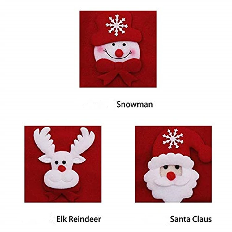 Cartoon Christmas Hat Christmas Decoration Children Adult Hat Red Velvet Headdress Gift Christmas Hat