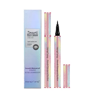 

Hengfang Eyeliner Liquid Eyeliner Pen Deep Dense Black Eyeliner Smooth Easy Draw Waterproof Sky Rainbow 52275