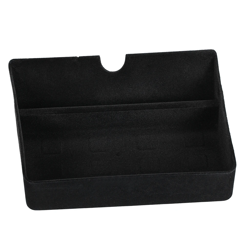 Ящик для хранения из углеродного волокна с центральной консолью ящик ящика Tesla