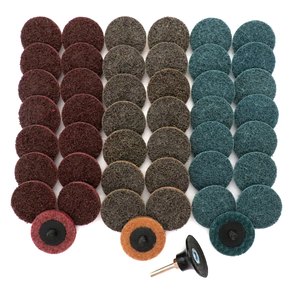 50mm /'Roloc/' type quick change discs for sanding//surface blending per 25