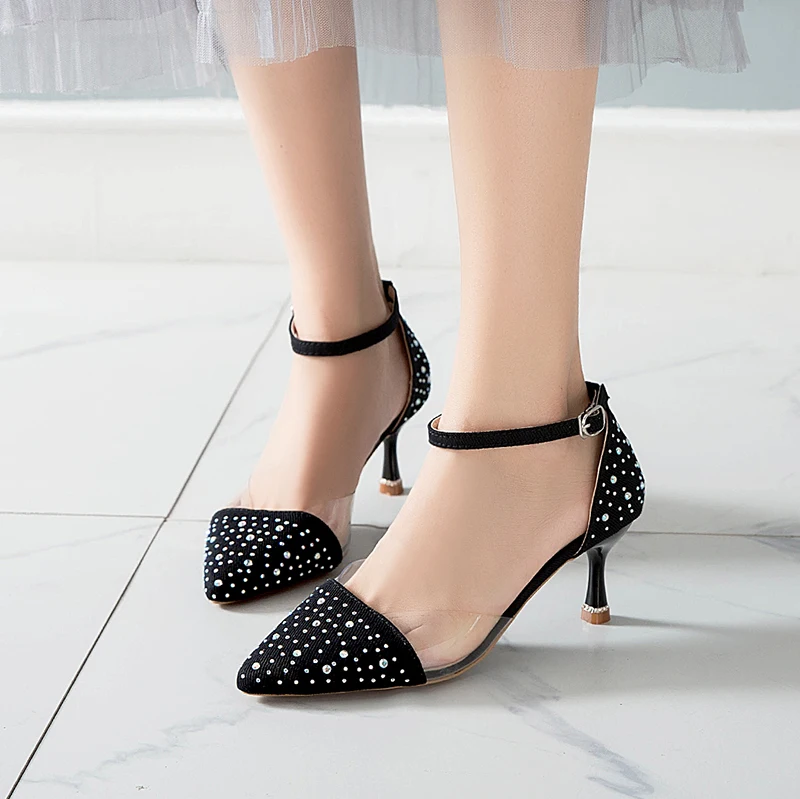 2019 модные женские туфли из мягкой кожи на высоком каблуке туфли-лодочки ярких