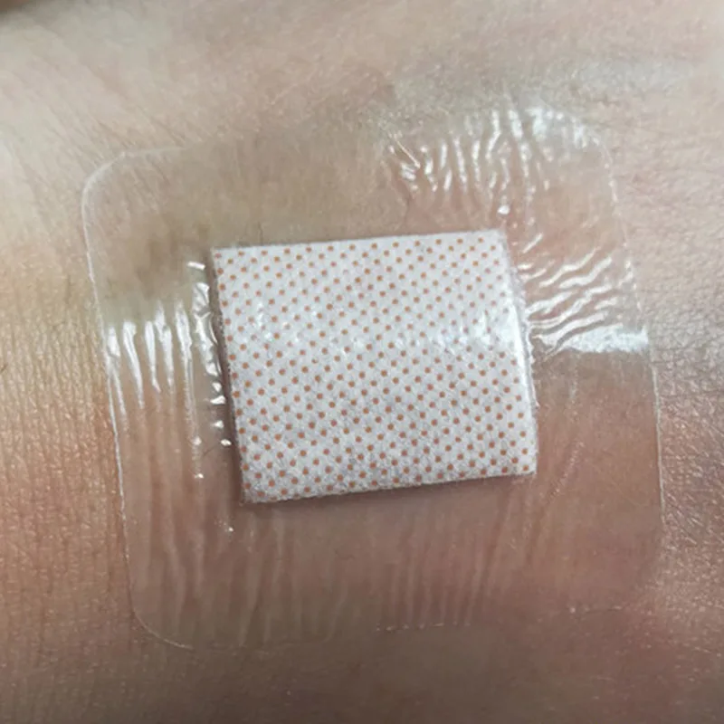 10/50100pcs 3.8cmX3.8cm Hypoallergenic Non-woven Medical Adhesive Wound Dressing Band aid Bandage Large Wound First Aid Outdoor