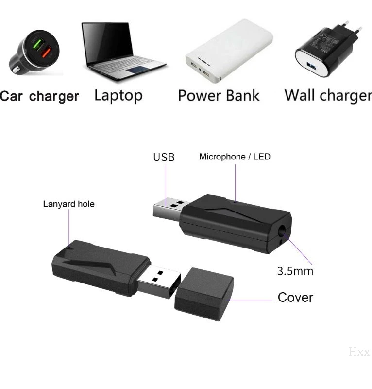 USB Bluetooth 5,0 приемник передатчика 3,5 мм разъем беспроводной стерео Громкая связь адаптер для ТВ ПК автомобиля AUX комплект беспроводной адаптер