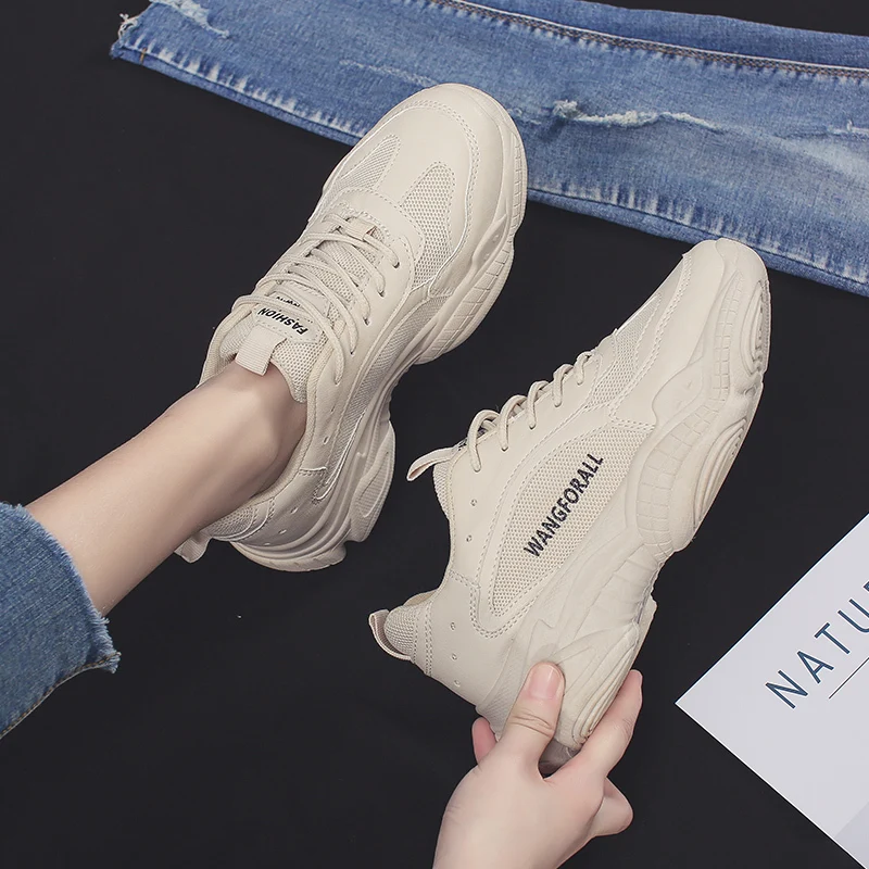 

Spring Shoes Woman Leisure Sports 2019 New Style Net Red Torre 2020 Student Joker Small White Spring Women's Shoes Sneakers