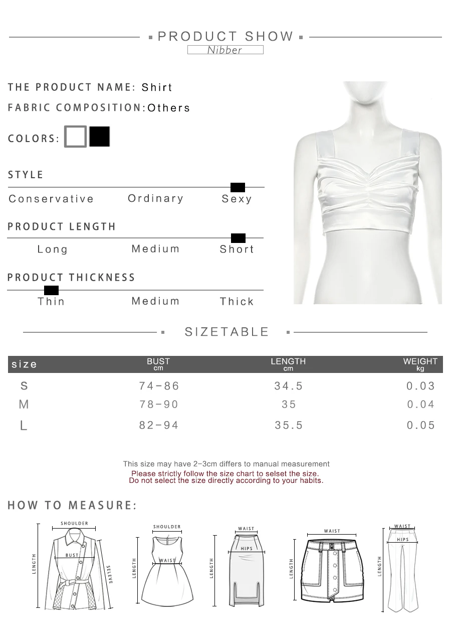 Nibber осень Дикий шифон Белый кроп-Топ женский camisole2019 модные уличные повседневные майки без рукавов с элегантным верхом Топ mujer