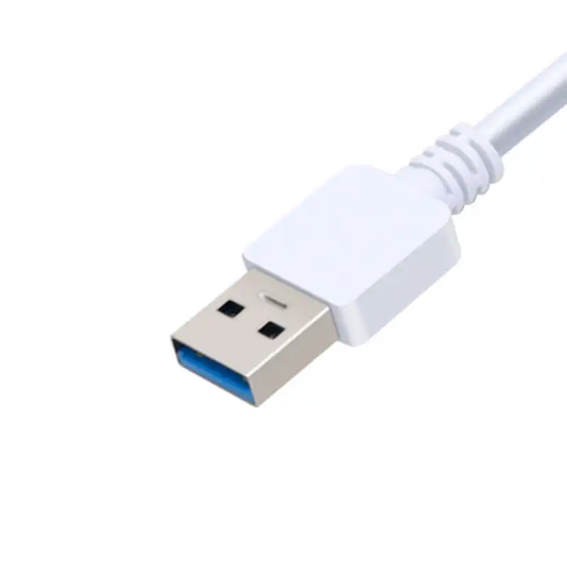 Acasis 4 порта Usb 3,0 концентратор сплиттер с индивидуальный переключатель внешний кабель 30 см Usb адаптер для системы Macbook Windows
