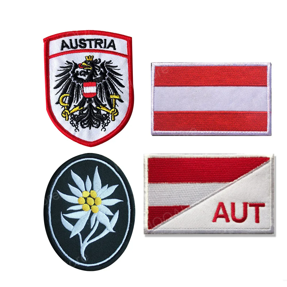 Patch Austria Set Of 2 Patches Austrian Coat Of Arms