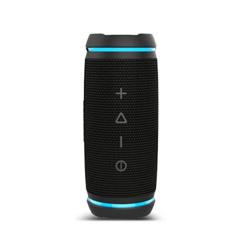 Черный W-king Vidson D3 Bluetooth динамик 10 Вт Водонепроницаемый IPX6 пыленепроницаемый громкий динамик открытый езда Drop-proof X Bass беспроводной динамик - Цвет: Черный