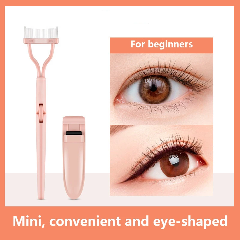New Upgrade Eyelash Curler + Comb Set Beauty Makeup Lash Separator