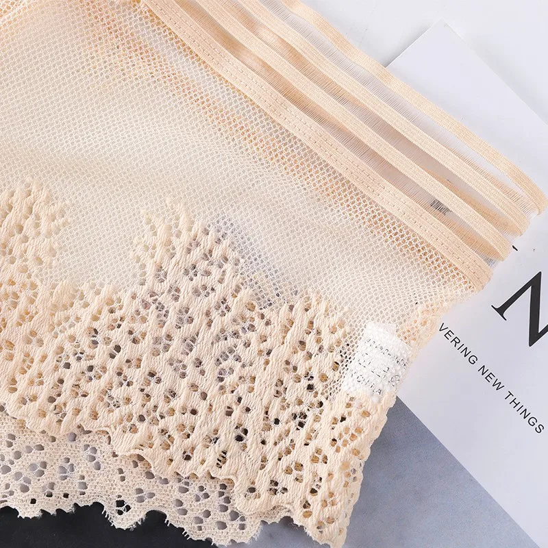 Новая мода женщин снежинки Большой U кружева Собранный бюстгальтер без ободков на обернутой груди набор с трусами
