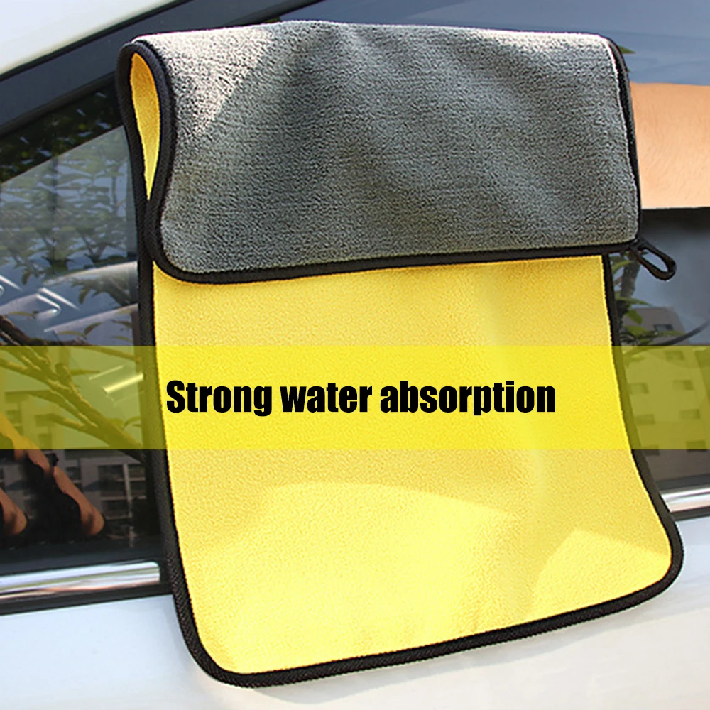 Car Care Wash Towels Microfiber Washing Drying Towel Strong Thick Plush Fiber Cleaning Cloth Detailing Wash Rags Accessories