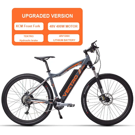 48V400W orange 29 дюймов горный электровелосипед стелс литиевая батарея электрический велосипед для взрослых скорость перемещения Электрический велосипед 350 w/400 w Горы emtb - Цвет: 48V400W orange