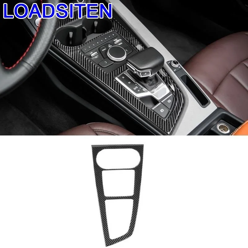 

Car Modified Automobile Chromium Control System Gear Seat Button Interior Trim Accessory Modification 17 18 FOR Audi A4L