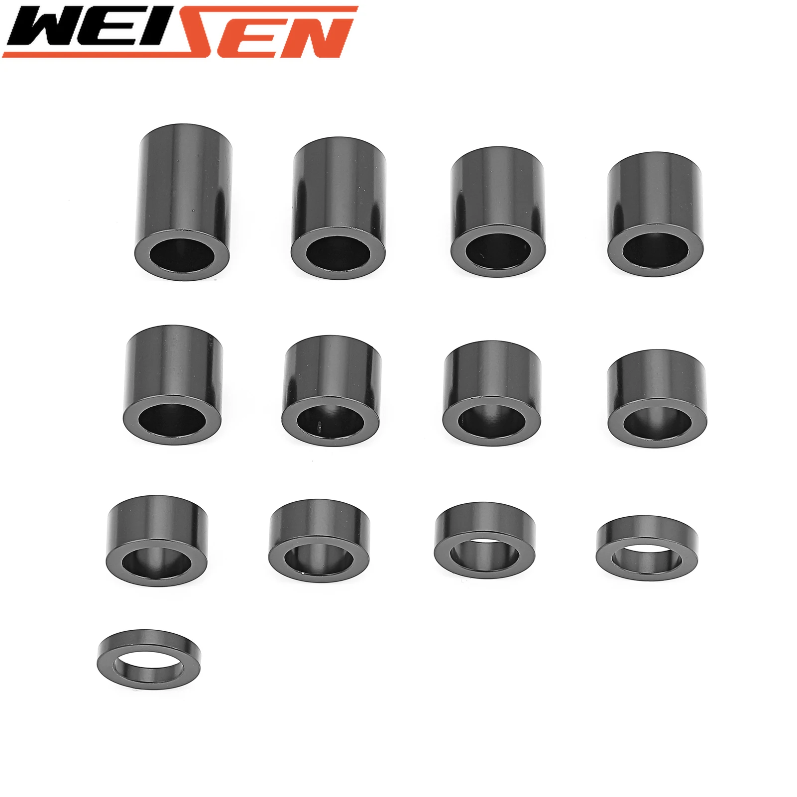 

Universal For Harley Custom Bobbers Choppers CNC 6061 Aluminum I.D. 3/4" O.D. 1.5" Wheel Spacer 1" Axle Motorcycle Accessories