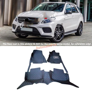 

For Mercedes Benz GLE Coupe C292 2015 2016 Right & Left Hand Drive Black Front Rear Floor Mat Carpets Pad cover
