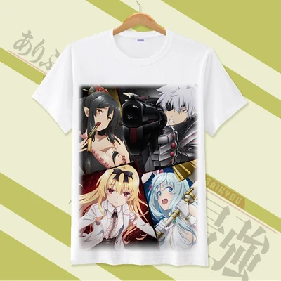 

New Arifureta Shokugyou de Sekai Saikyou T-Shirt Cosplay Costume From Commonplace to World's Strongest Anime Men T shirt Tees