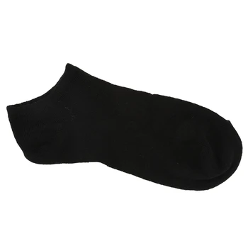 

6 pairs White + 6 pairs black Sport Socks Men Cotton Rich