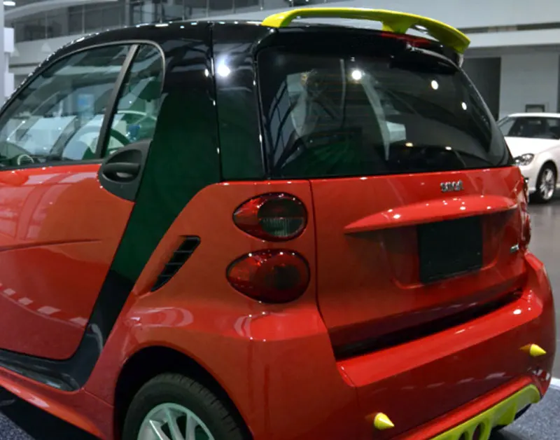 B стиль задний спойлер на крыло, крышу подходит для Smart Fortwo 2008-2013