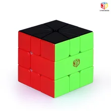 QiYi SQ1 V2 Магнитный магический куб с поворотной скоростью Cubo Magico безопасный АБС ультра-Гладкий кубик-Головоломка Развивающие игрушки для детей