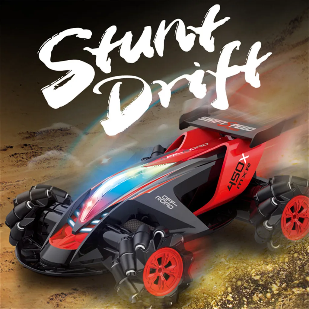 

Remote control car toy 2019 NEW 1/10 360 Degre Rotation Electric Drift Stunt Vehicle Off-road Buggy RC 4WD Car j1011