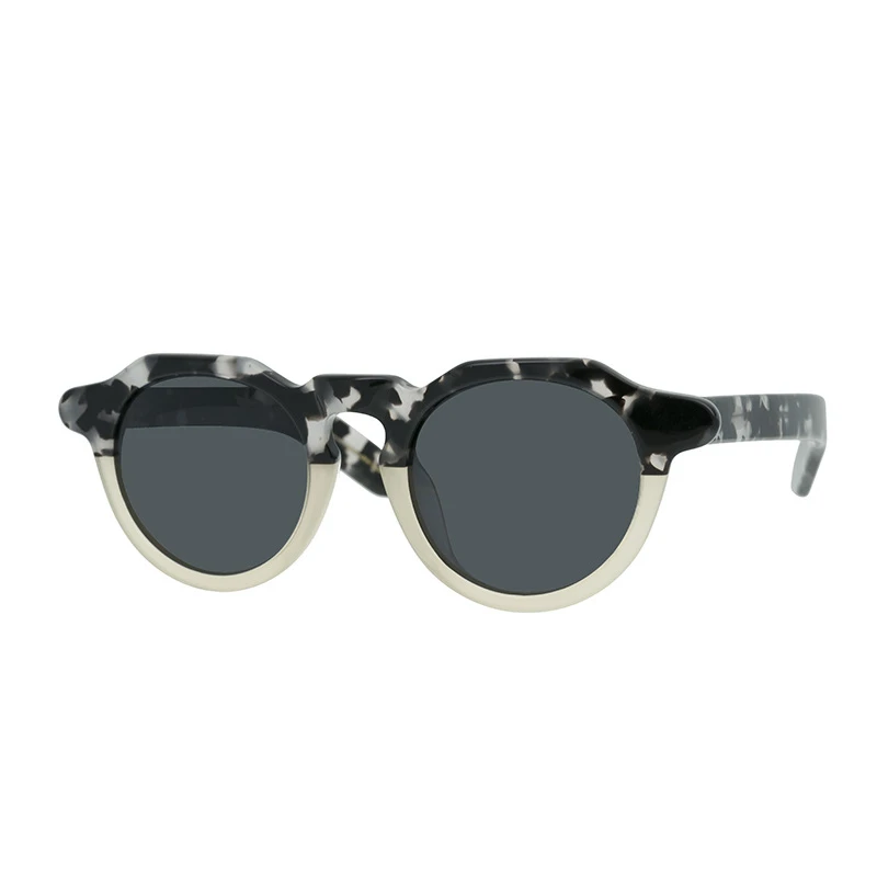 Belight gafas de sol Optical Italy Acetate para hombre y mujer, lentes de con forma Irregular Retro Vintage, protección UV400 con estuche, Punk, MA21001|De los hombres gafas de sol| - AliExpress