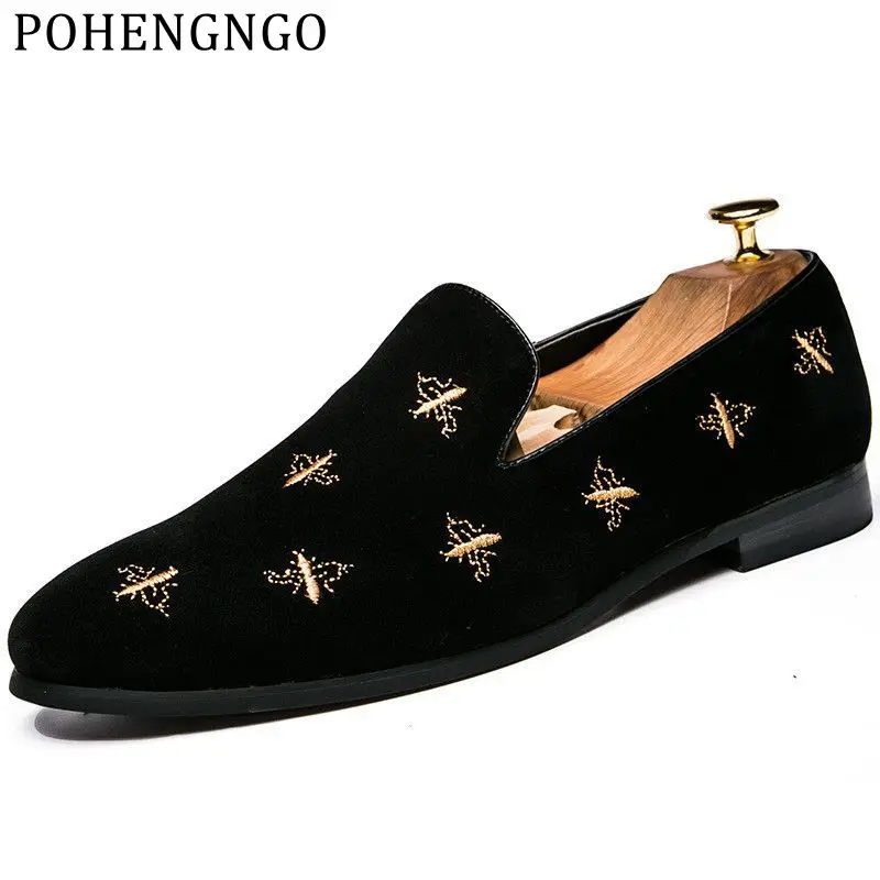 

Italian Fashion Breathable Suede Men Loafers Red Bottom Office Non-slip Driving Moccasins Elegant Men Dance Party flats