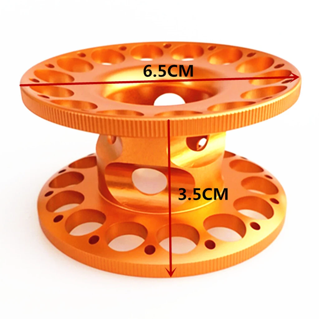 Легкий компактный Дайвинг Finger Reel Tech Spool сплав 2 шт