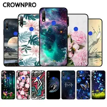 Чехол бампер для Honor 9X Premium черный чехол Huawei 9 X силиконовый мягкий