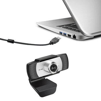 

Webcam HD 1080P USB Computer Camera USB PC Webcam with Microphone Video Cameras For Computer PC Laptop Desktop