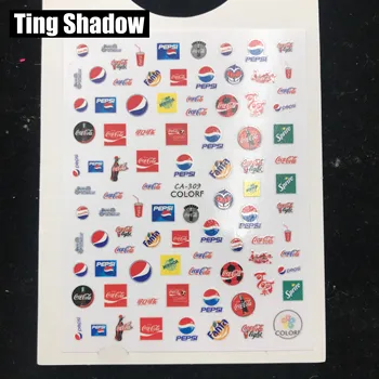 

No.48 to No.94 Designer brand Nail stickers 10pcs