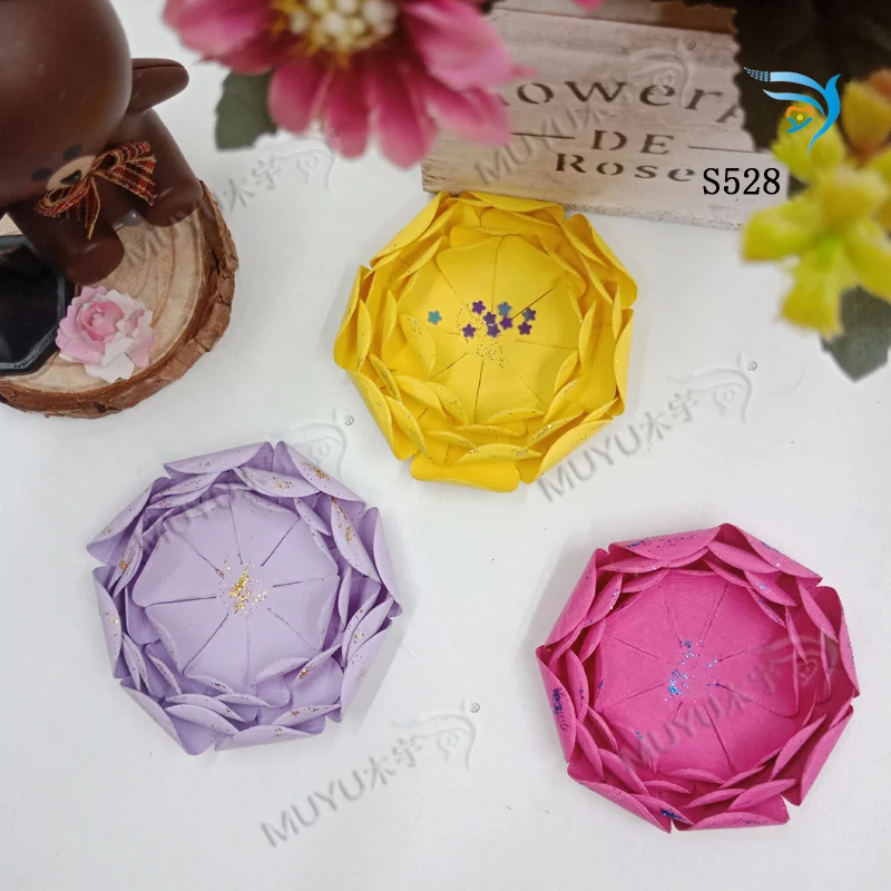 Цветок новая деревянная форма вырубки для скрапбукинга Thickness-15.8mm S528