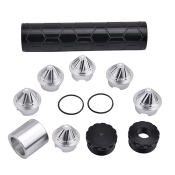 

New 5/8-24 for NAPA 4003,WIX 24003,Car FUEL FILTER 1X6 Aluminum Alloy Only for Car Used Black