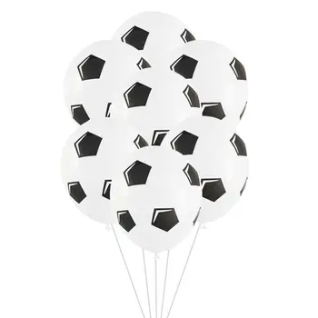 

20pcs Football Soccer Balloons Football Theme Party Latex Foil Helium Air Ballon Boys Birthday Games Toys Event Party Supplies