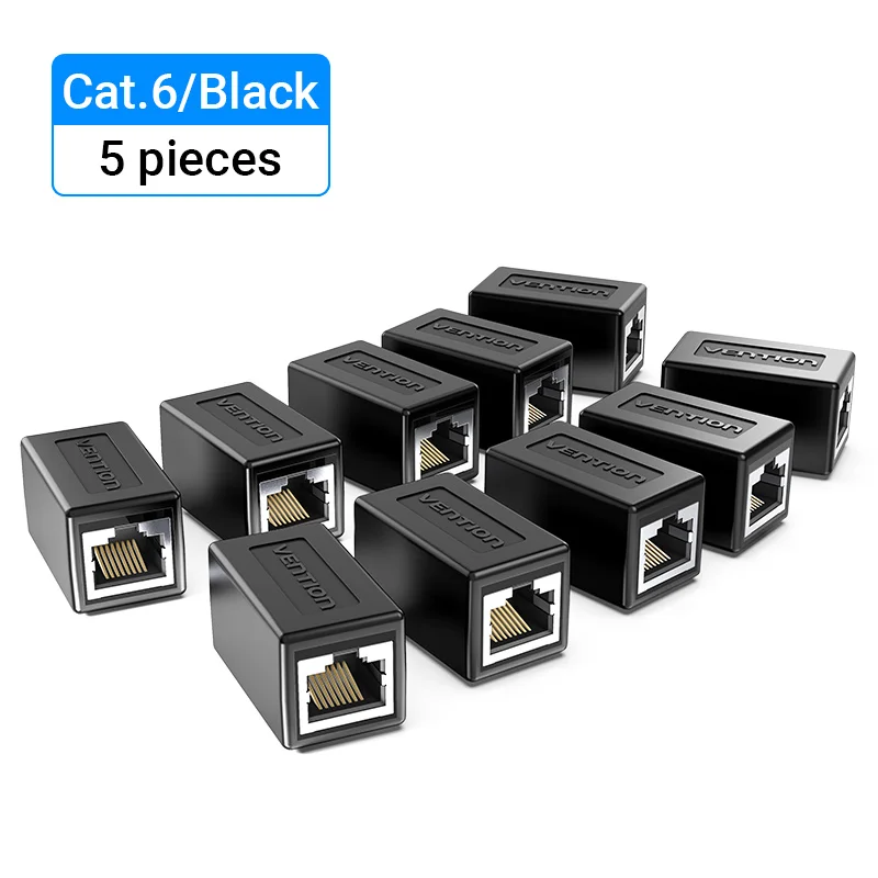 RJ45 Coupler Female to Female Ethernet Coupler Cat6 Lan Cable Extender Adapter - Picture 15 of 18