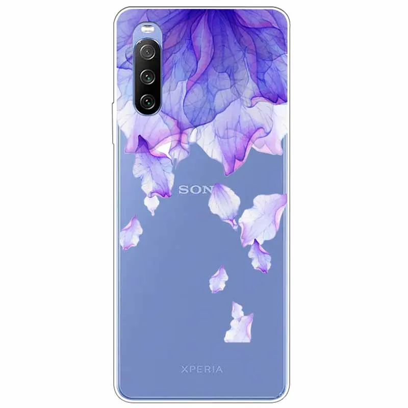 Custodia Kwmobile Per Sony Xperia 10 III – Cover In Silicone TPU, Antiscivolo, Colore Stone Dust - 2