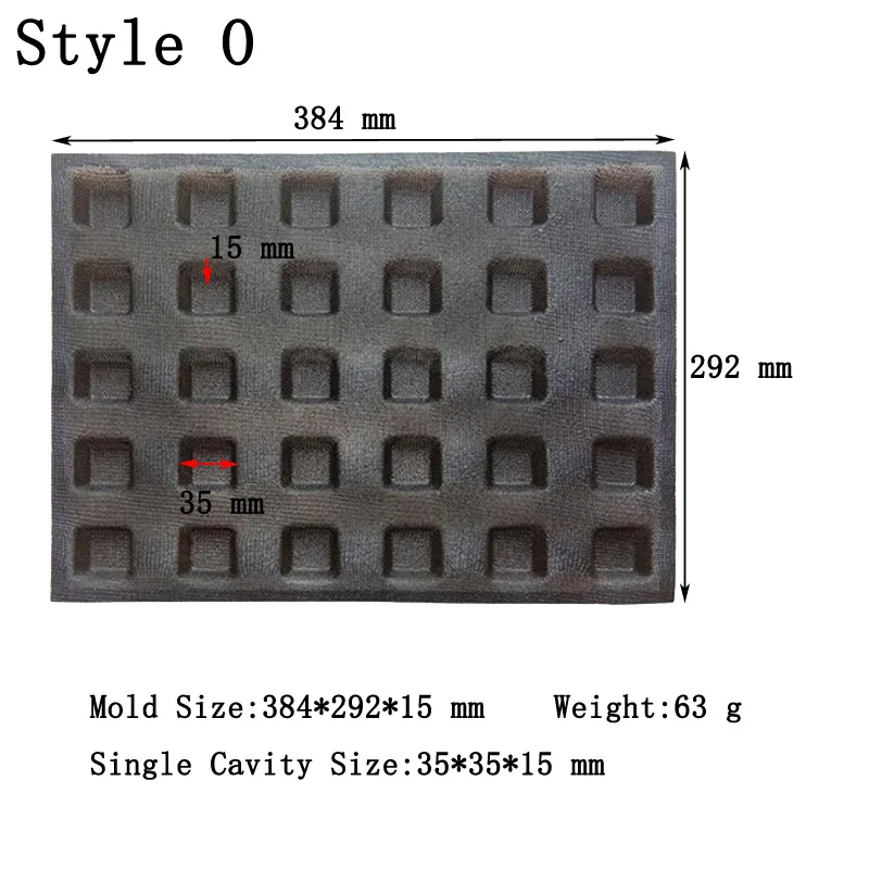 Style O Meibum, форма для выпечки хлеба, длинная буханка, багет, ханбургер, Eclair, круглая булочка, форма для печенья, антипригарное стекло, волокно, Силиконовый поднос - Цвет: Style O