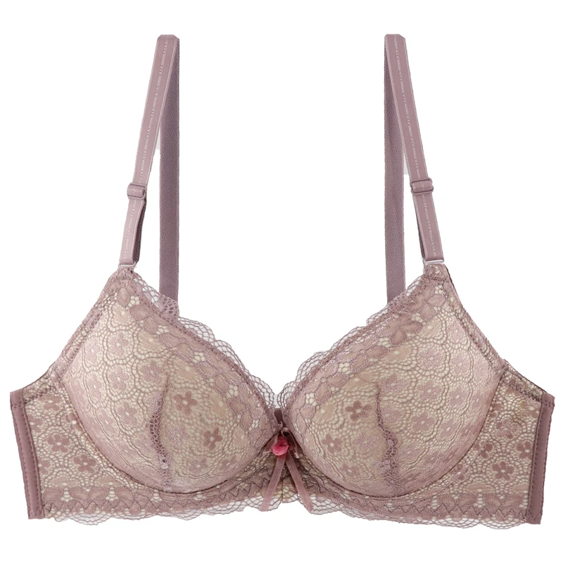 C18-Cameo Beauwear, модные, плотные чашки, сексуальные, красивые, пуш-ап бюстгальтеры, кружевные, на спине, бюстгальтеры, нижнее белье, бюстгальтер для женщин, бюстгальтер размера плюс 38B-44C - Цвет: C18-Cameo