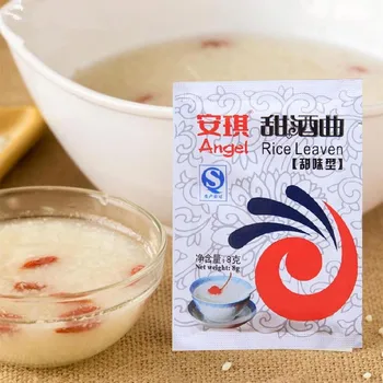 

5 Packs Sweet Rice Wine Active Dry Yeast Powder Homemade Glutinous Rice Wine Fermentation Starter Leaven Powder Sweet Sake Maker
