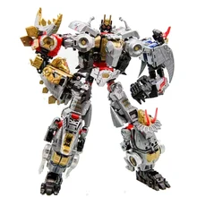 5w1 BPF Model ABS transformacja G1 zabawka Robot Dinoking Volcanicus Grimlock żużel szlam Snarl Swoop Slash dinoboty figurka