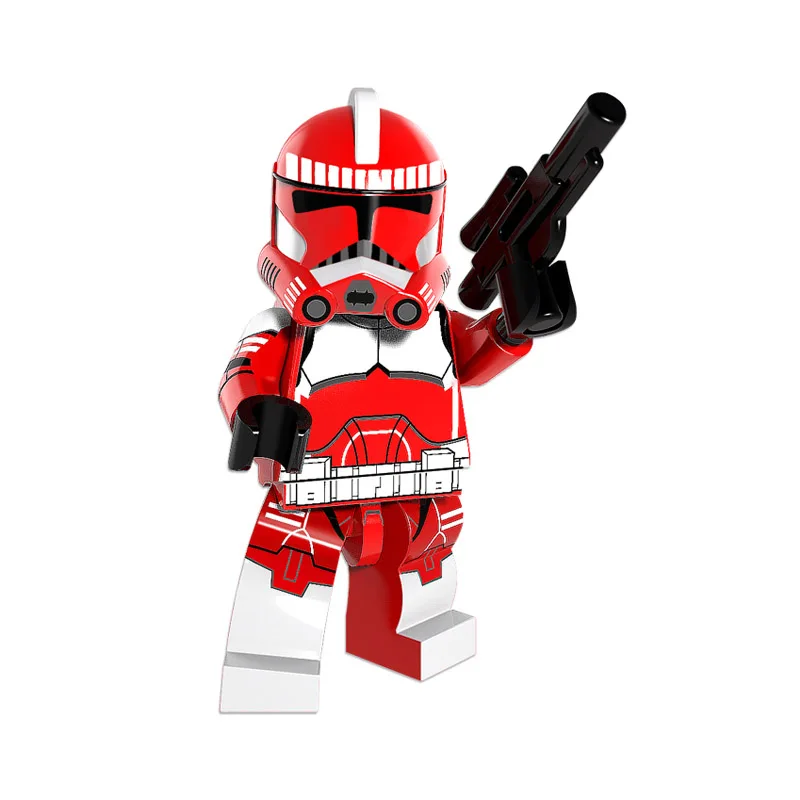 8 шт./компл. Star-wars-trooper мини игрушки сборные строительные блоки цифры образования детей коллекция подарок PG8097