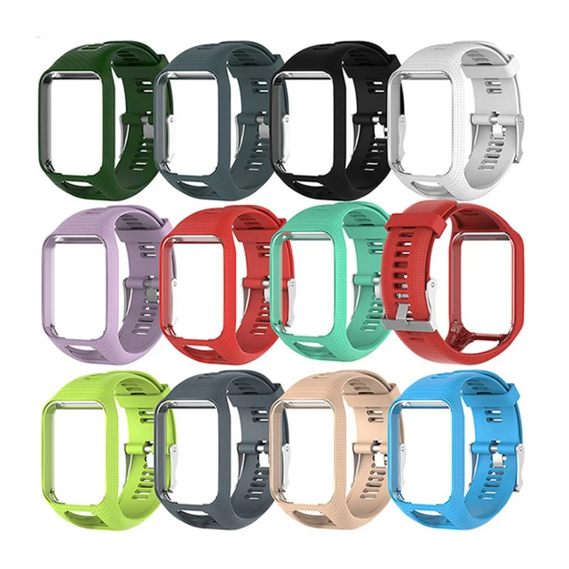 Мягкие силиконовые часы браслет ремешок браслет для TomTom Runner gps 3/2 часы
