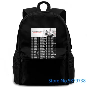 

BACKSTREET BOYS DNA WORLD CONCERT TOUR Mens New Printing women men backpack laptop travel school adult student