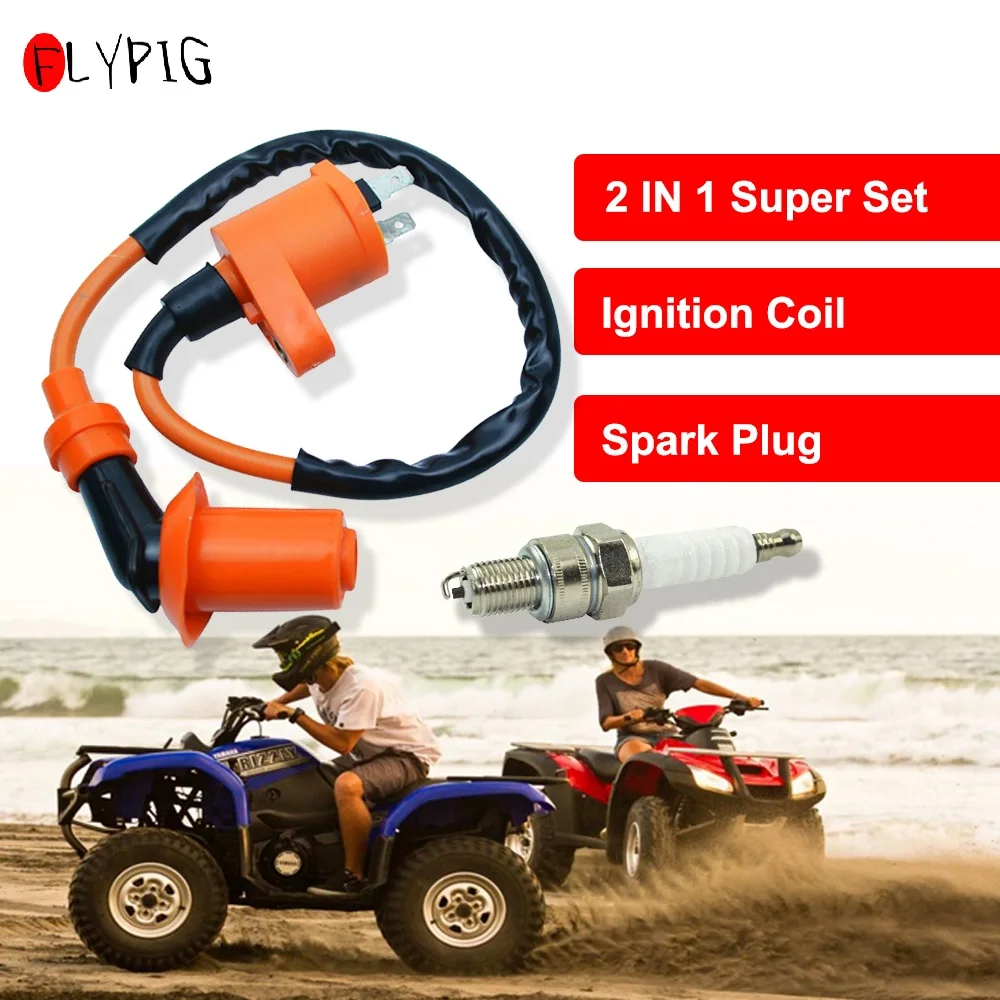 Dispositivi Accensione Per GY6 125cc 150cc 152QMI 15QMJ Scooter Ciclomotore Per ATV Quad (2 SPINA, 7 FILI) Raddrizzatore Regolatore Di Tensione Bobina Magneto Statore