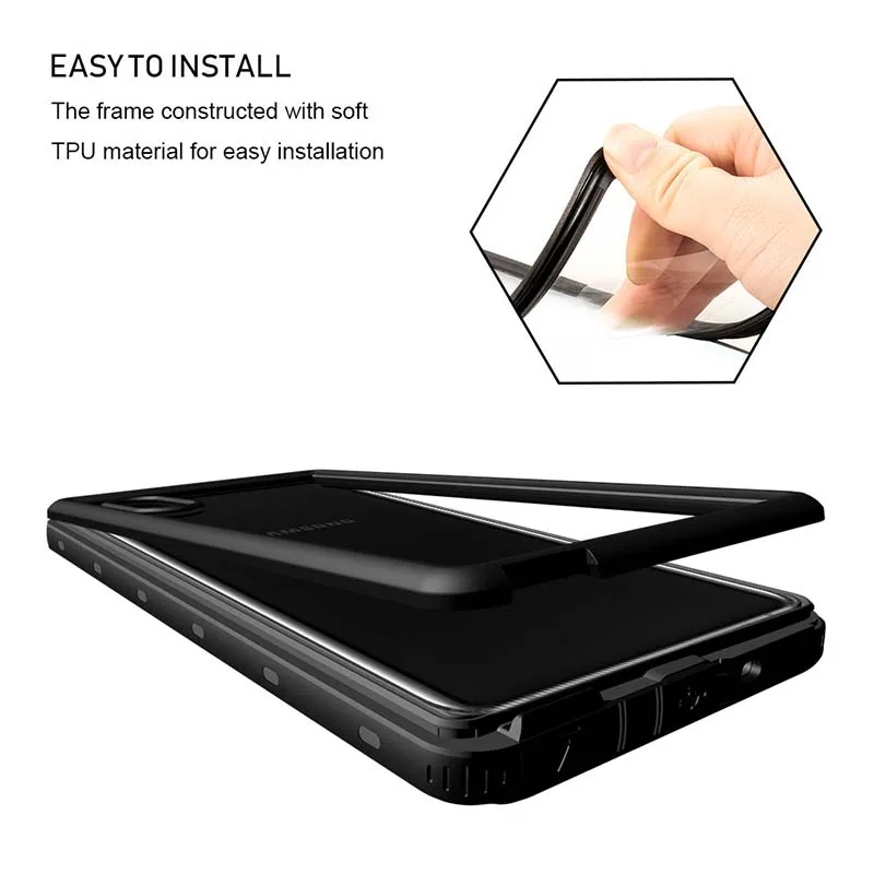 Water-resistant Case for Samsung Galaxy A51 Cases Shockproof IP68 Waterproof Phone Case for Samsung A51 A 51 Diving Cover