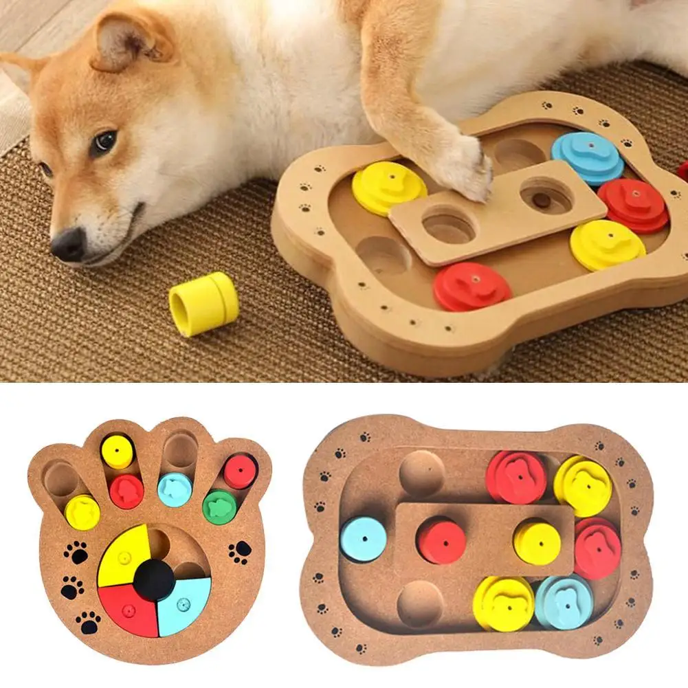 Fahsion обучающая игра для кормления Paw Pet головоломка деревянная игрушка игры