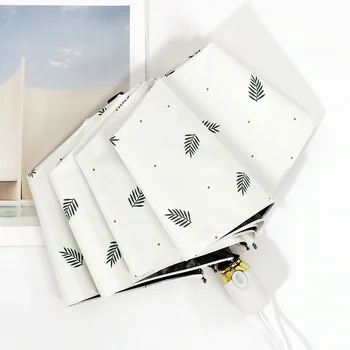 

Fully Automatic Folding Umbrella Sunny And Rain Female Sun Umbrella Summer Business Umbrellas Women Parasol Rain Gear Anti UV