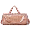 PVC Clear Waterproof Gym Bag Swimming Bags Round Sports For Women Men Transparent Swim Beach Pool Bag Fitness Bag 5